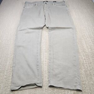 Mavi Jeans Men 40x32 *READ Matt Straight Stretch Denim Beige Relaxed